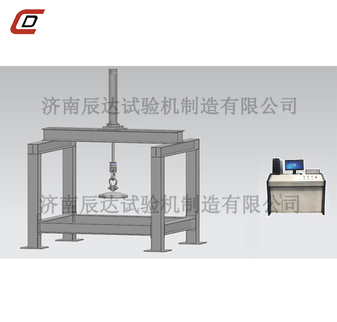 邊坡柔性防護網系統(tǒng)抗頂破力試驗機的工作原理是什么？